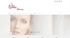 Desktop Screenshot of blissbeauty.ie